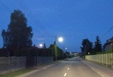 Zmodernizowano oświetlenie wzdłuż ulicy Bojszowskiej